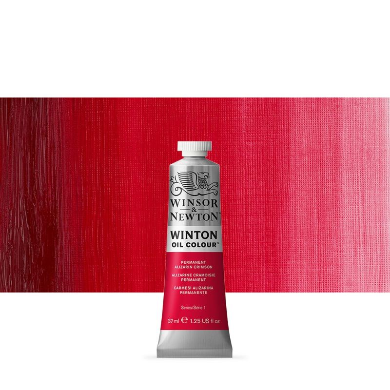

WINTON OIL COLOUR 37 ML PERMANENT ALIZARIN CRIMSON WINSOR & NEWTON