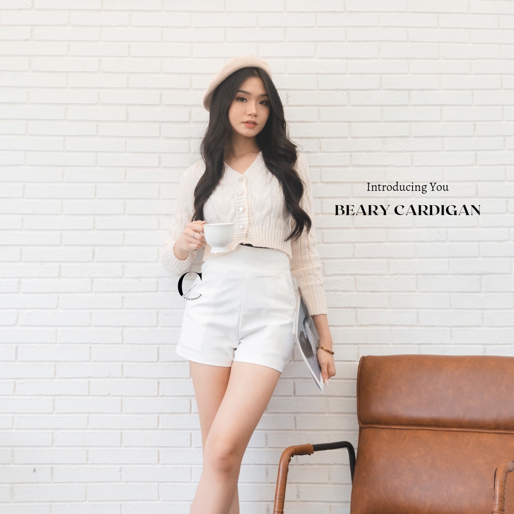 BEARY CARDIGAN - CARDIGAN KNIT PREMIUM WANITA