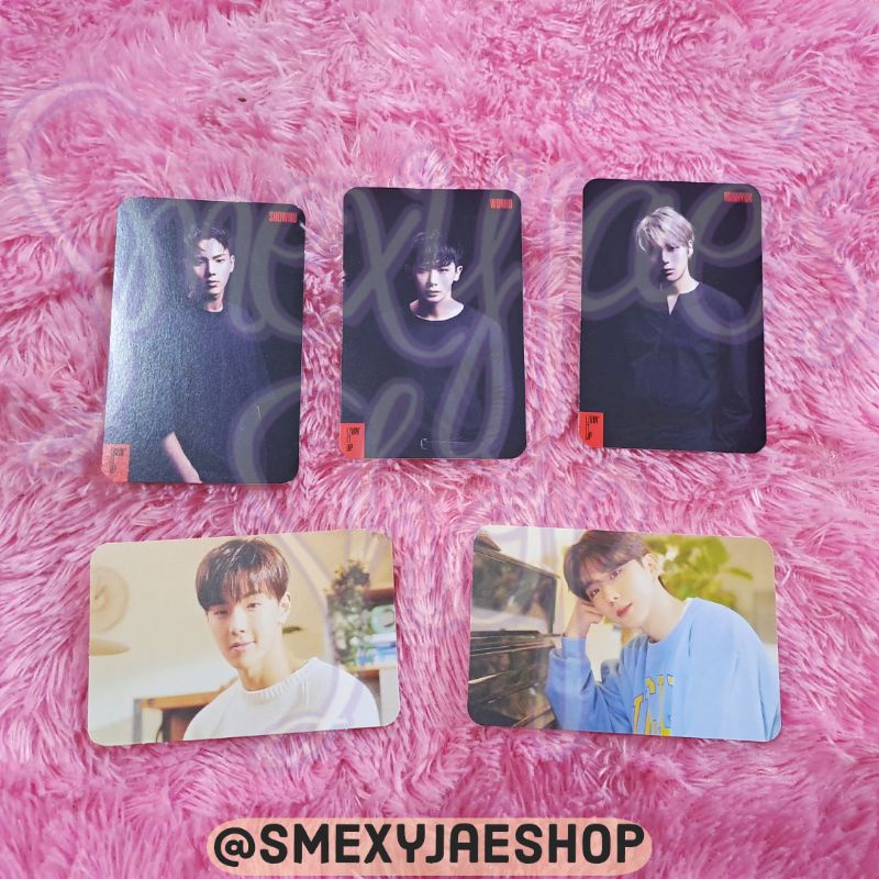 MONSTA X Japan Single Album ver. Official PC - Livin' It Up / Flavors of Love (Shownu, Wonho, Minhyu