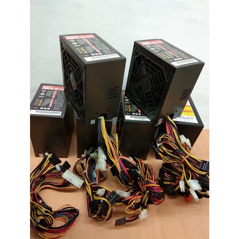 Psu 500w pure kelengkapan : psu + dus