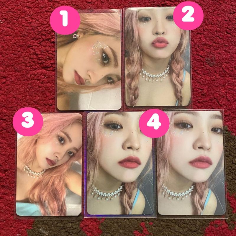 photocard pc photocards yeri red velvet finale