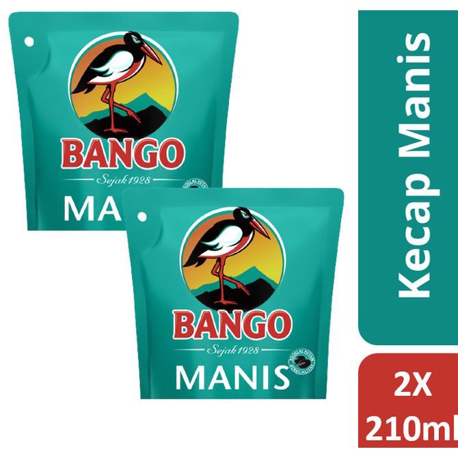 

Bango Kecap Manis Pouch Flatpack 210Ml Twin Pack