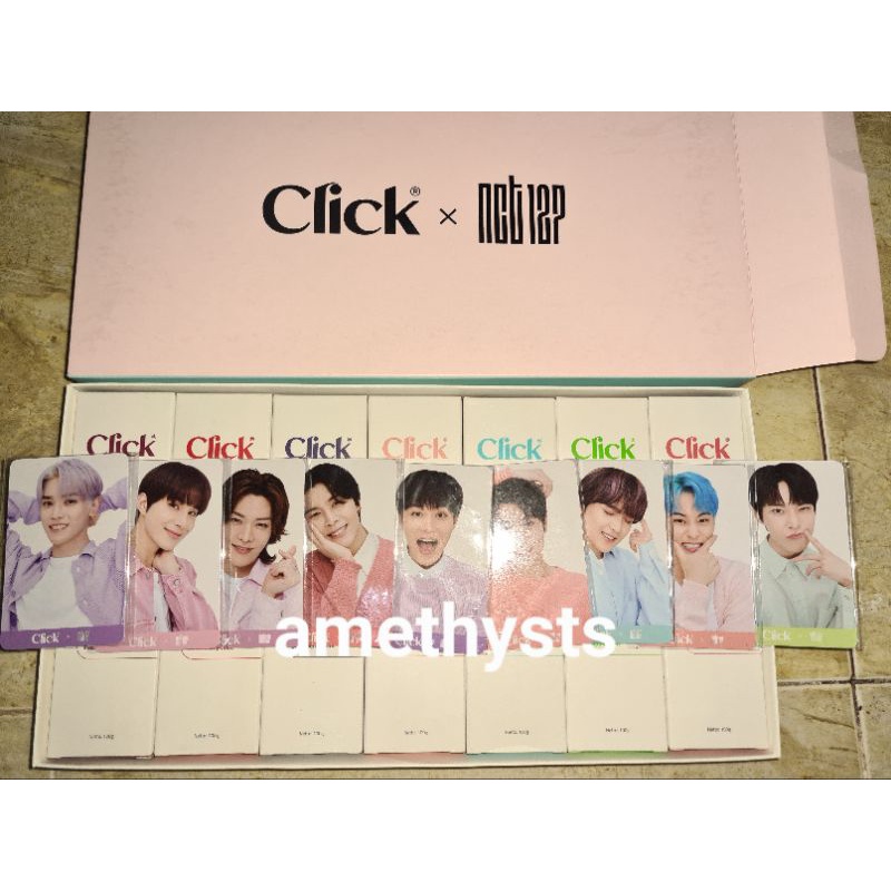 click x nct 127 pc doyoung johnny  taeyong jungwoo odol strawberry apple passion fruit