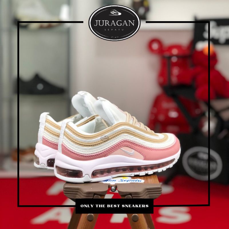 Nike Air Max 97 &quot;Particle Beige/Rush Pink&quot;