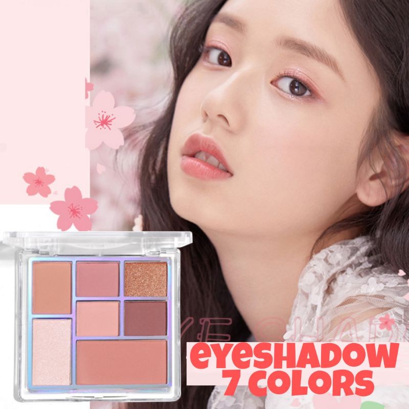 [5082] EYESHADOW 7 COLORS PEARLESCENT MATTE