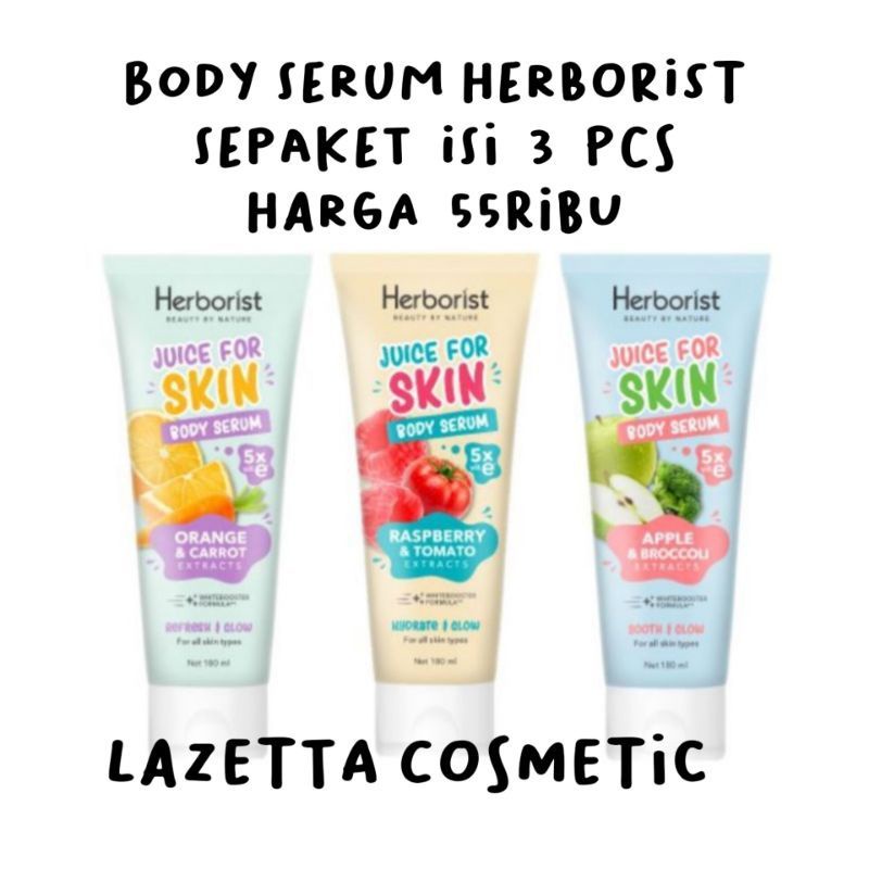 Body Serum Herborist BPOM | Herborist Body Serum Sepaket | Herborist Juice For Skin BPOM | Body Serum Herborist BPOM | Herborist Body Serum BPOM | Herborist BPOM |