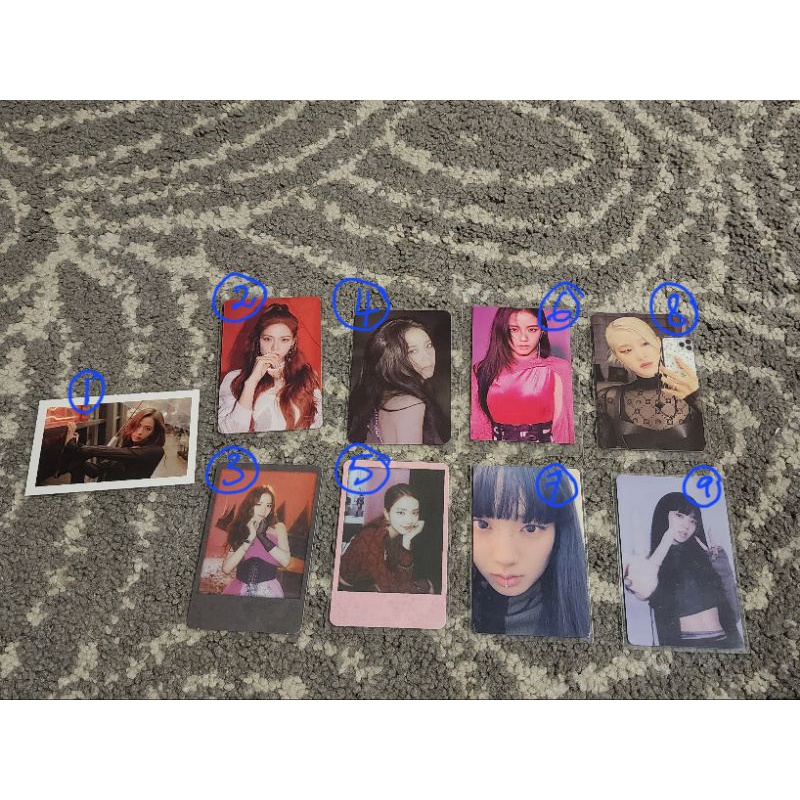 Blackpink Photocard Jisoo Rosé KTL The Album Born Pink Japan PC