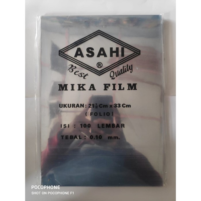 

PLASTIK MIKA / COVER MIKA / MIKA FILM JILID BENING UKURAN FOLIO