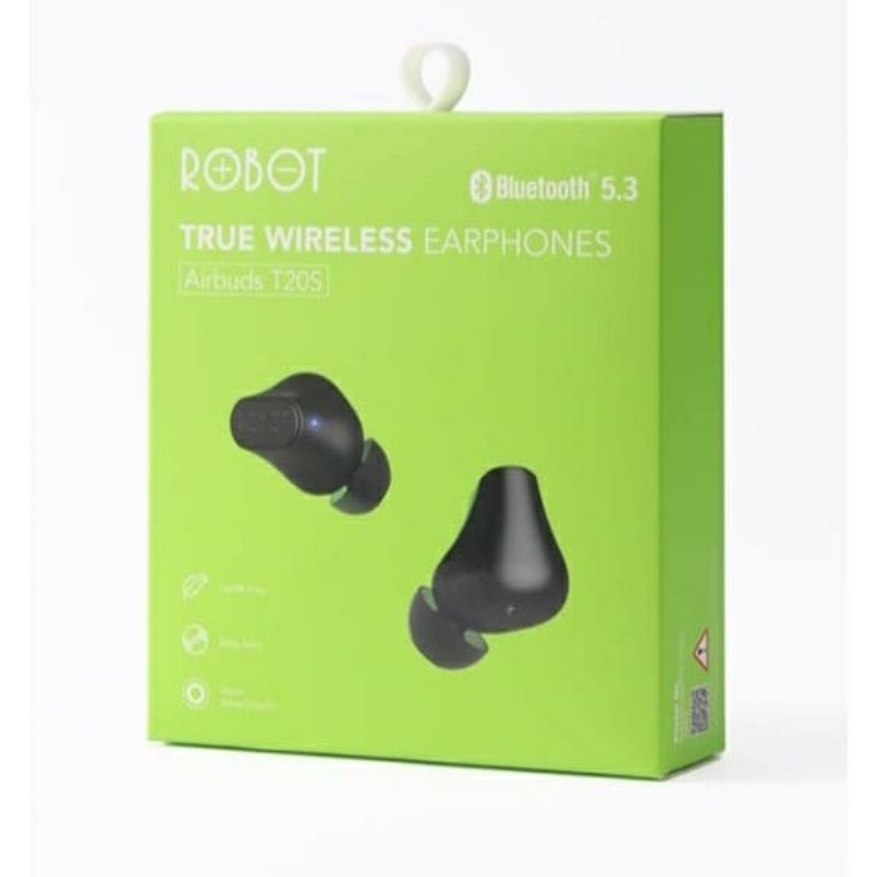Headset Bluetooth Robot Airbuds T20S TWS Earphone Wireless 5.3 ORIGINAL