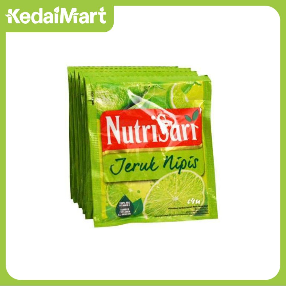 

Nutrisari Jeruk Nipis Isi 10 x 14 Gram