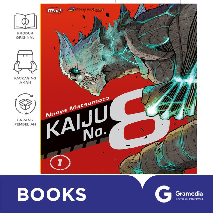 Komik Kaiju No. 8 Vol. 01
