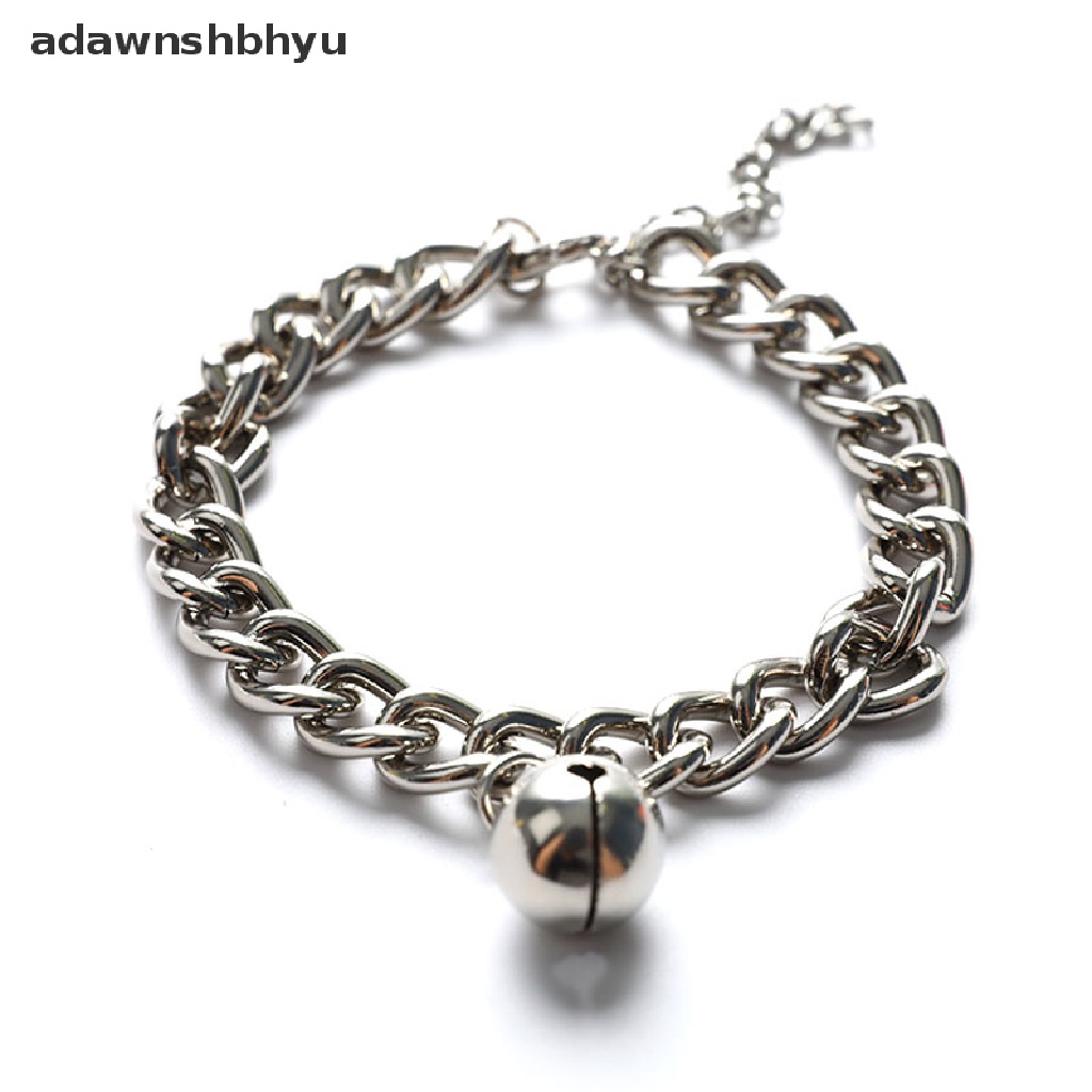 Adawnshbhyu Training Dogs Collar Kucing Pets Cuban Link Tebal Rantai Kalung Emas6/8/10inch ID