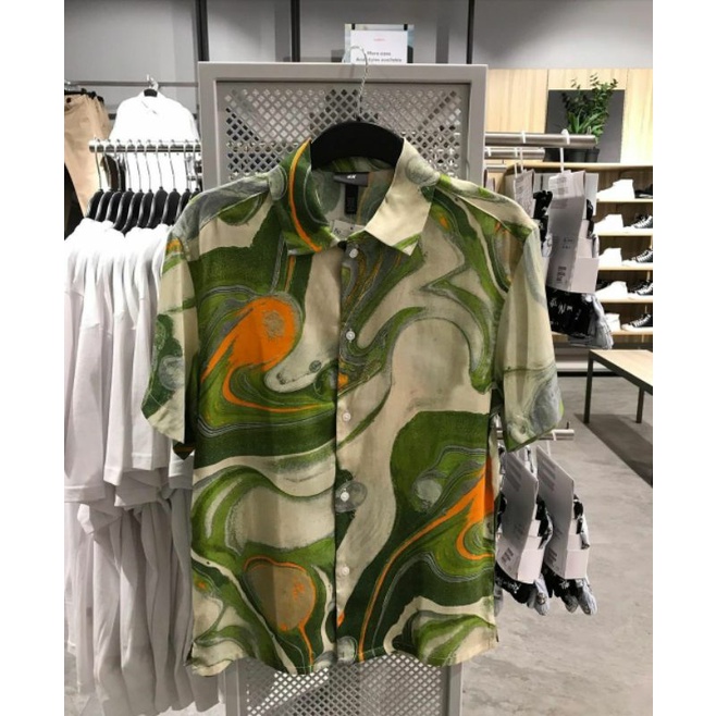 Kemeja Cowok H&M Sale