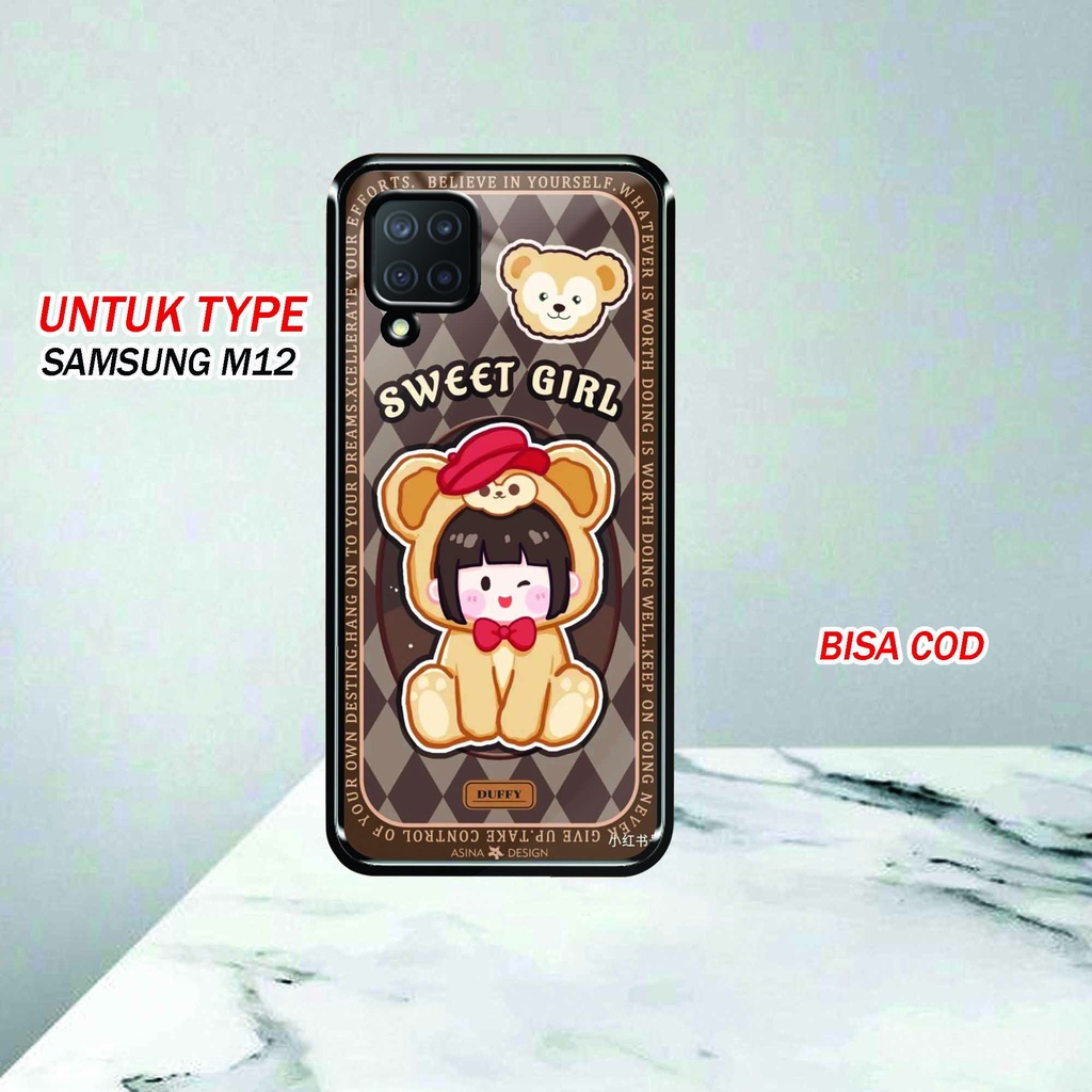 Case SAMSUNG M12 TERBARU - Casing Samsung M12 - Fashion Case Cowok Dan Cewek - Gambar KARTUN - 9 - S