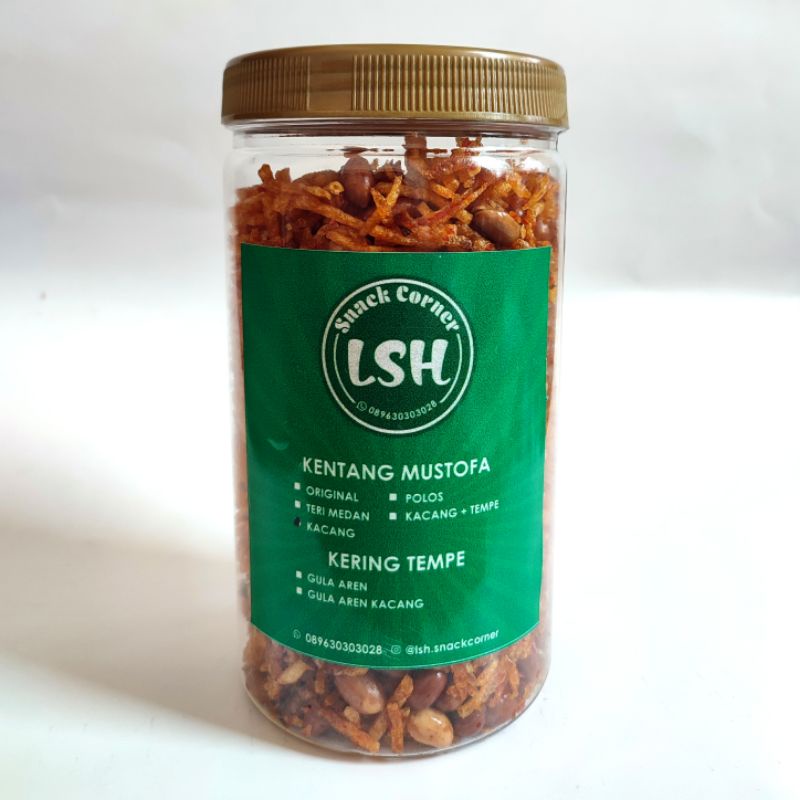 

Keripik KENTANG MUSTOFA KACANG Pedas Manis 250 gram
