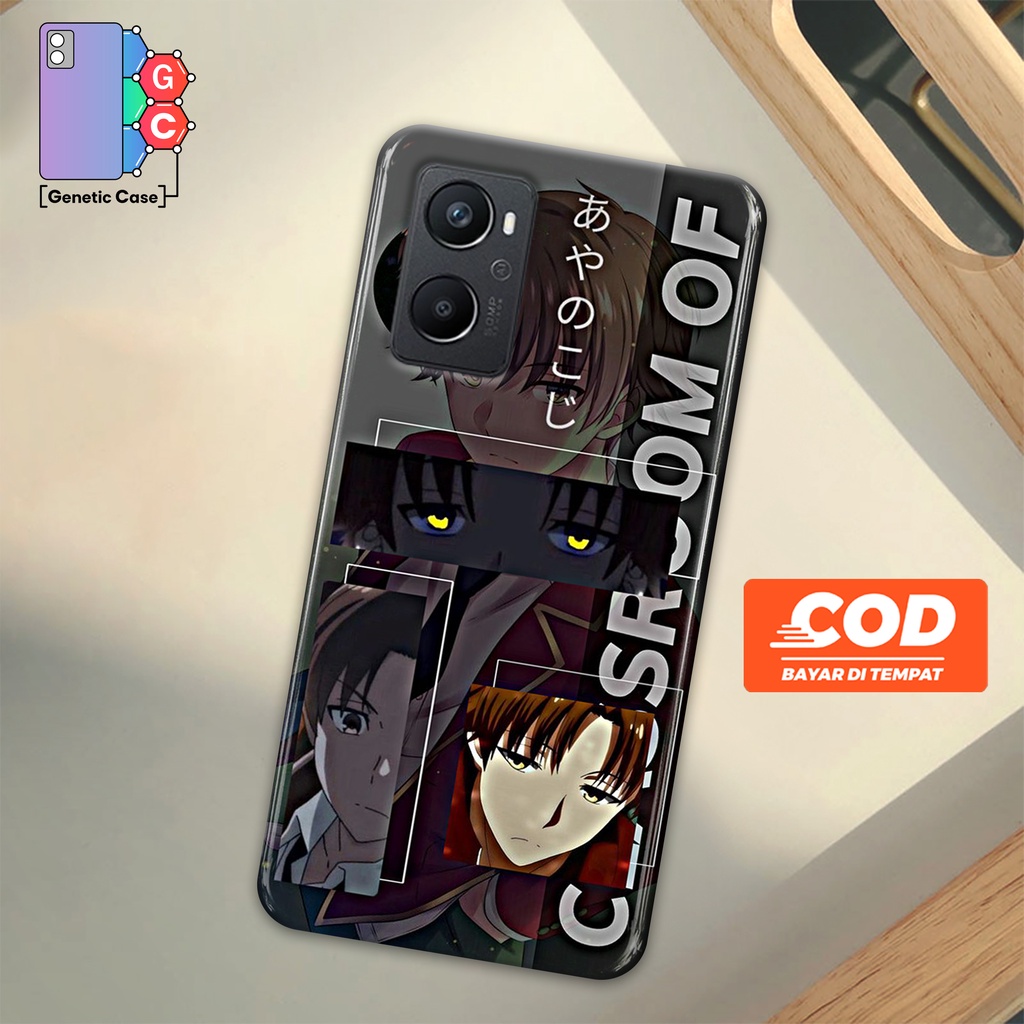 Casing Case Anime Classroom Of The Elite Ayanokouji - Casing Semua tipe Hp ( All Type ) - Case Oppo 