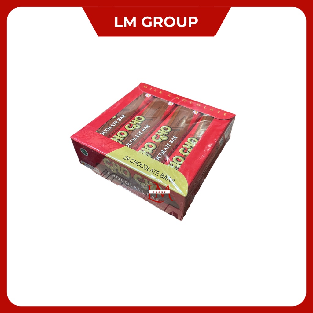 

Cho Cho Chocolate Bar Cokelat Batang 1 Box Isi 24 pcs @13gr