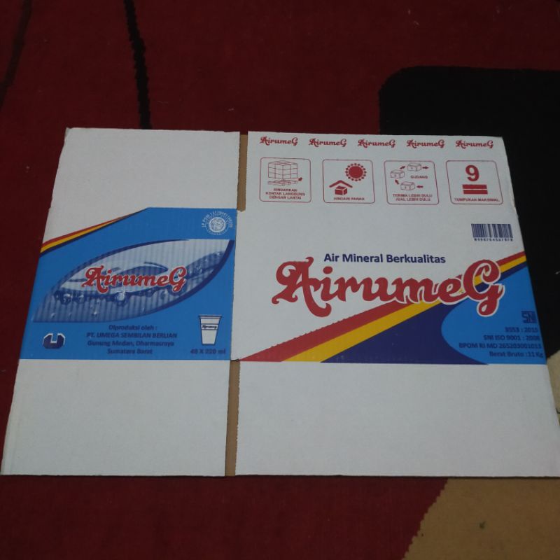KARDUS BEKAS UNTUK PACKING / KARDUS AIR MINERAL