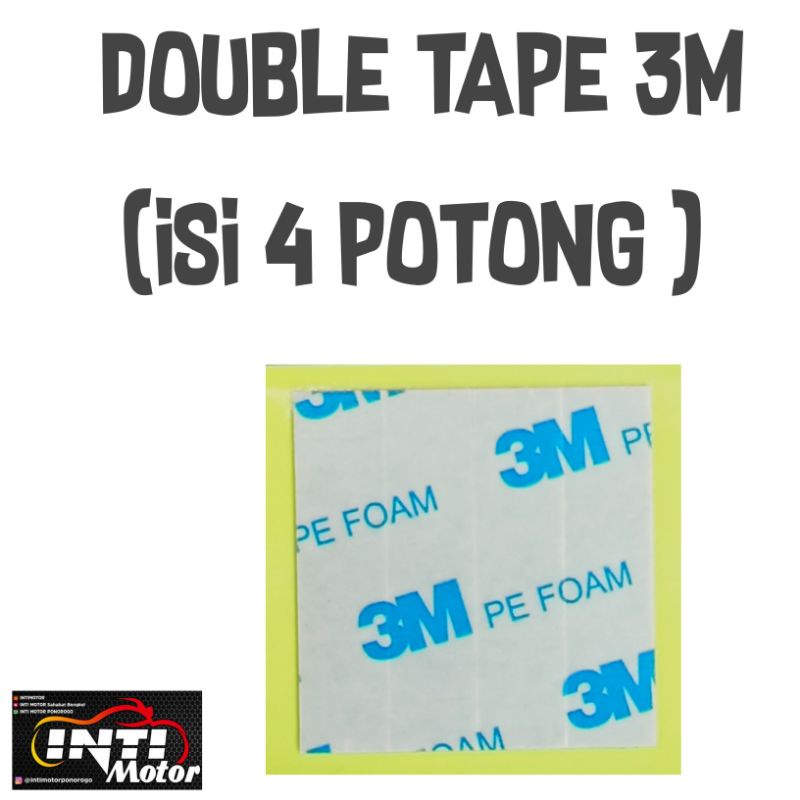

DOUBLE TAPE 3M FOAM MERK 3M ORIGINA VISOR MOTOR TGP DOBEL TEBAL ASLI double kotak squate doble dobel tep tip tape potongan 4 solasi promo sale diskon berkualitas murah termurah bagus terbaik