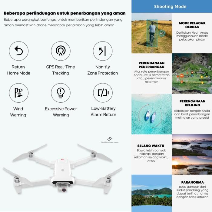 Fimi X8 Se 2022 Drone Rc 10Km 48Mp 1/2" 4K 3-Axis Gimbal Camera Gps