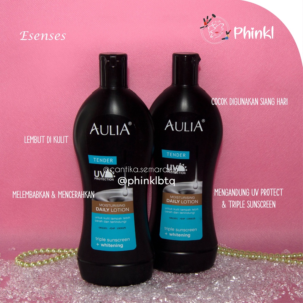 `ღ´ PHINKL `ღ´ [ESENSES] ESENSES  aulia hand body hitam uv protection pelembab kulit