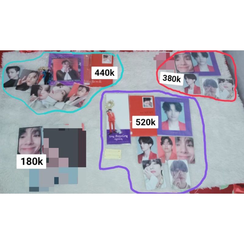 PHOTOCARD OFFICIAL DICON TAEHYUNG ZOOM & DICON FULLSET