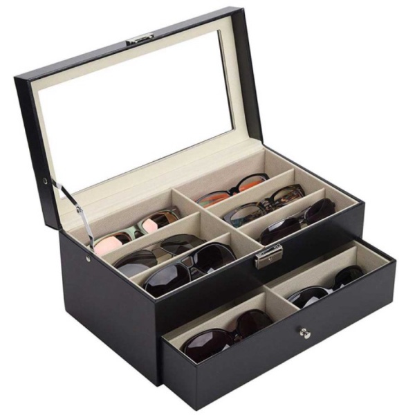 

Jual KotakDisplayKacamataEyeglassesSunglassesBox12Slot-CO-ZBlack Diskon