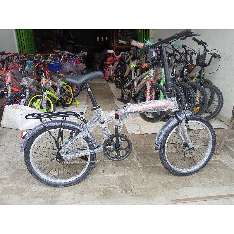 sepeda lipat morison tipe 8118BX ukuran 20 inci