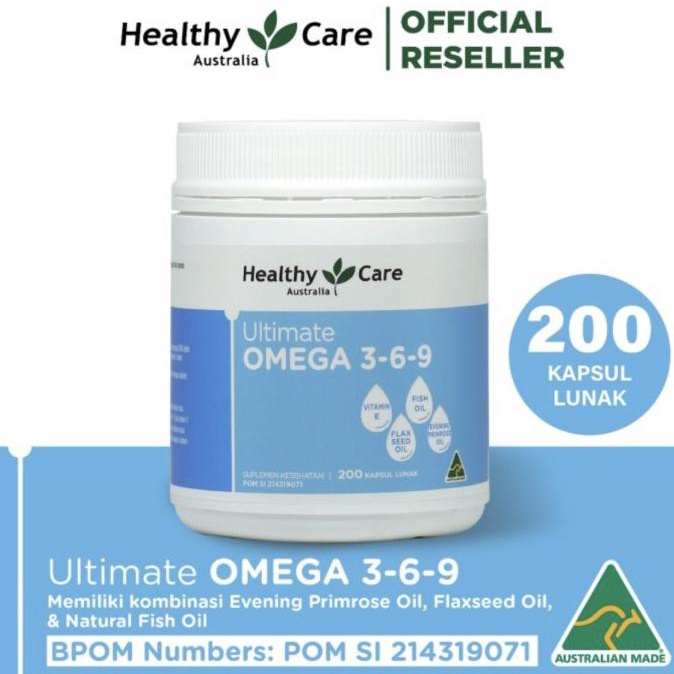 Healthy Care Ultimate Omega 369 Australia Omega 3 6 9 omega 369