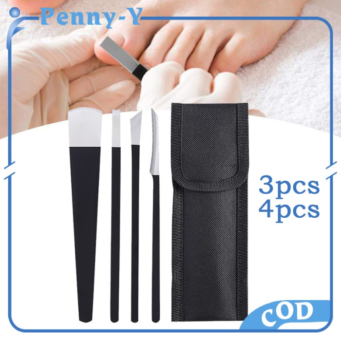 +%+%+%] 4pcs Gunting Kutikula/Pisau Kuku Cantengan/Manicure Pedicure Tools