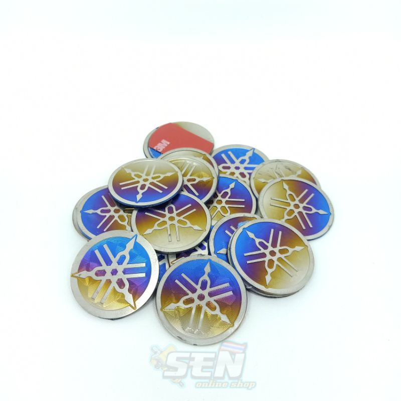 EMBLEM YAMAHA LOGO YAMAHA BIG TITANIUM