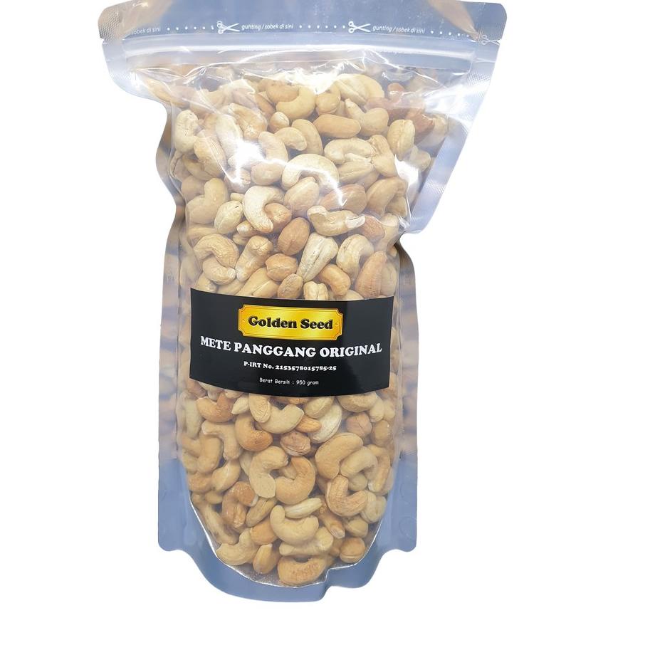 

➞ KACANG METE PANGGANG SUPER 950 GRAM - MEDE OVEN MENTE ROASTED ORIGINAL 950GR ⍈