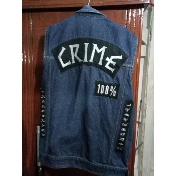 Vest Denim Rough Rebel
