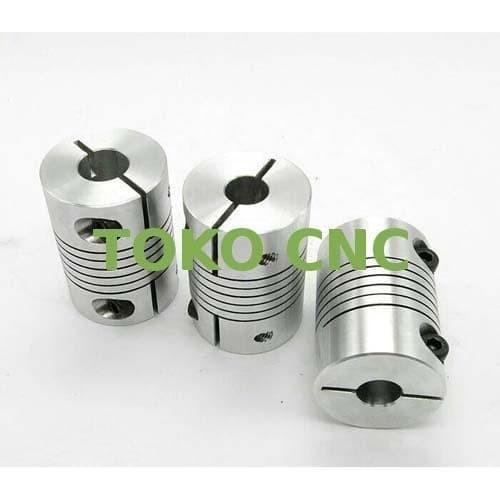 Flexible Shaft Coupling 8 mm x 12 mm Coupler D 32 mm L 40 mm KO71