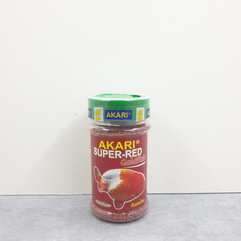 PELET AKARI SUPER RED GOLDFISH 140 GR 2MM SINKING