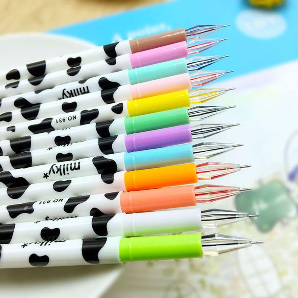 Nanas 12warna /Set Gel Pen Kreatif Alat Tulis Kartun Siswa Hadiah Berlian Tip Pen