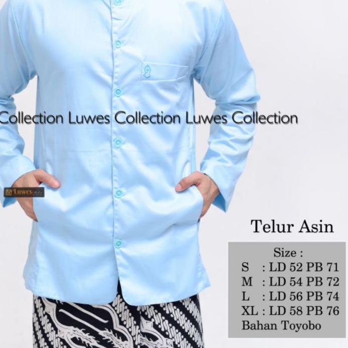 Terbaru - Baju luwes semi jas bordil trompah Koko Pria Gus Azmi Syubbanul Muslimin Kombinasi Hadroh 