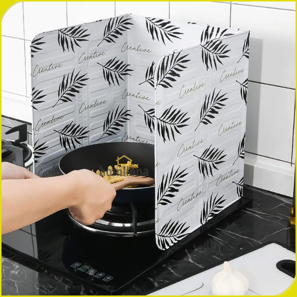 AWOO Pelindung Anti Cipratan Minyak Oil Splash Guard Screens Aluminium Foil Plate A01