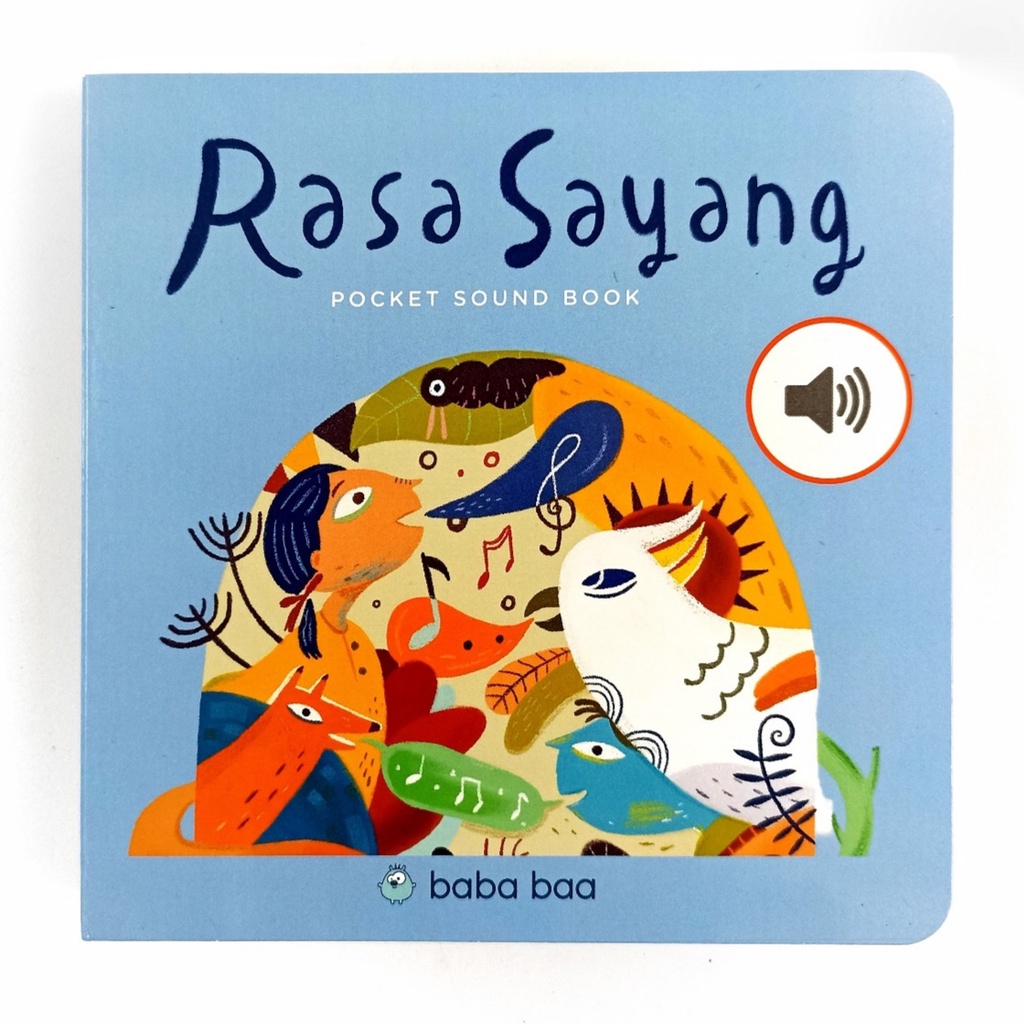 ORIGINAL Pocket Sound Book Rasa Sayang by Bababaa - Leon Books - soundbook / Buku bersuara / boardbo