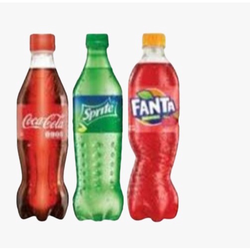 MINUMAN COCA COLA FANTA DAN SPRITE 390ML