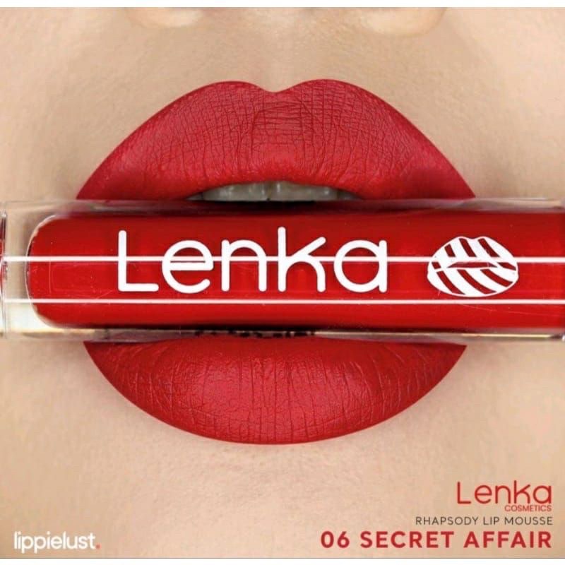 new lip mousse lenka || lenka lip mousse rapshody series