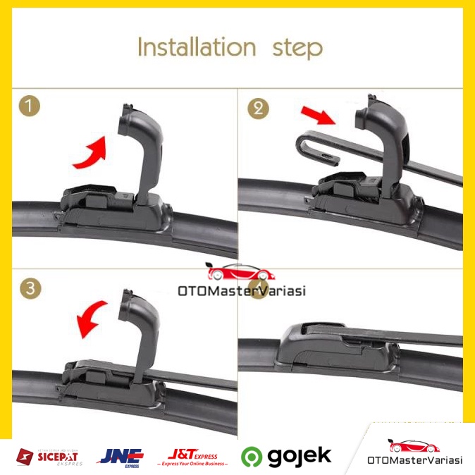 Wiper Kaca Mobil Sigra / Wiper mobil Calya frameless