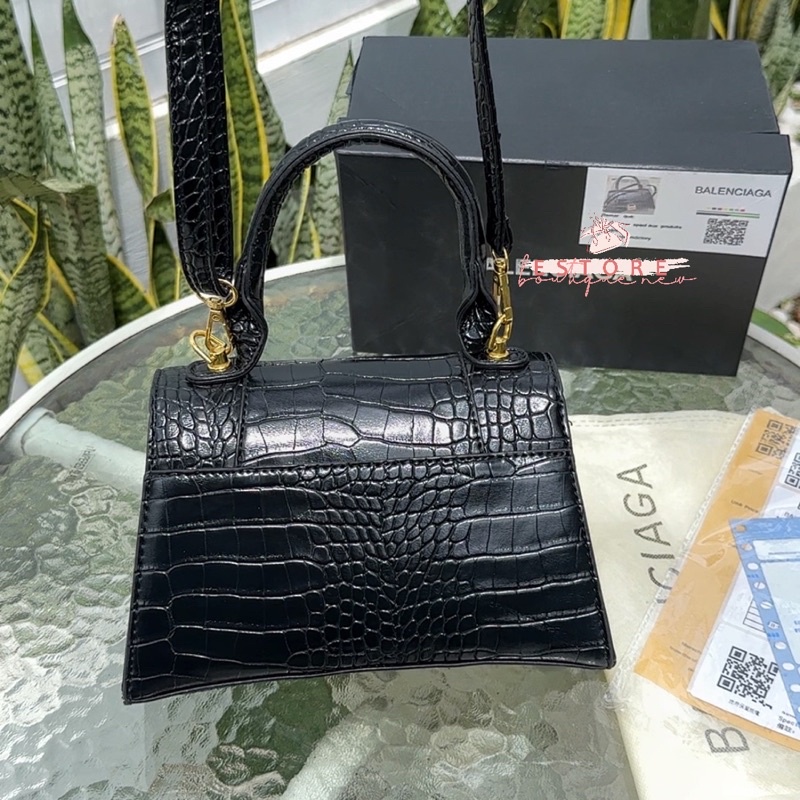 Tas Wanita Bln Croco Top Handle