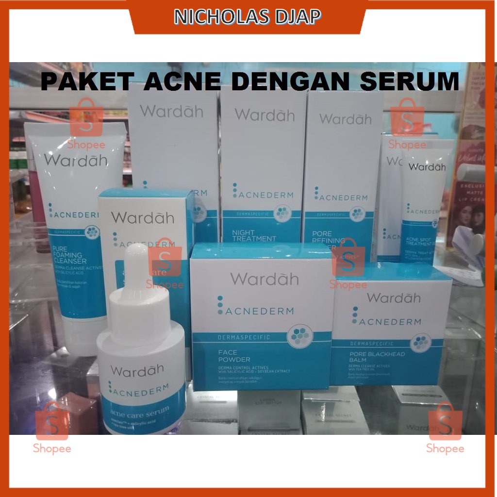 Wardah Paket Acnederm/Acnederm Series