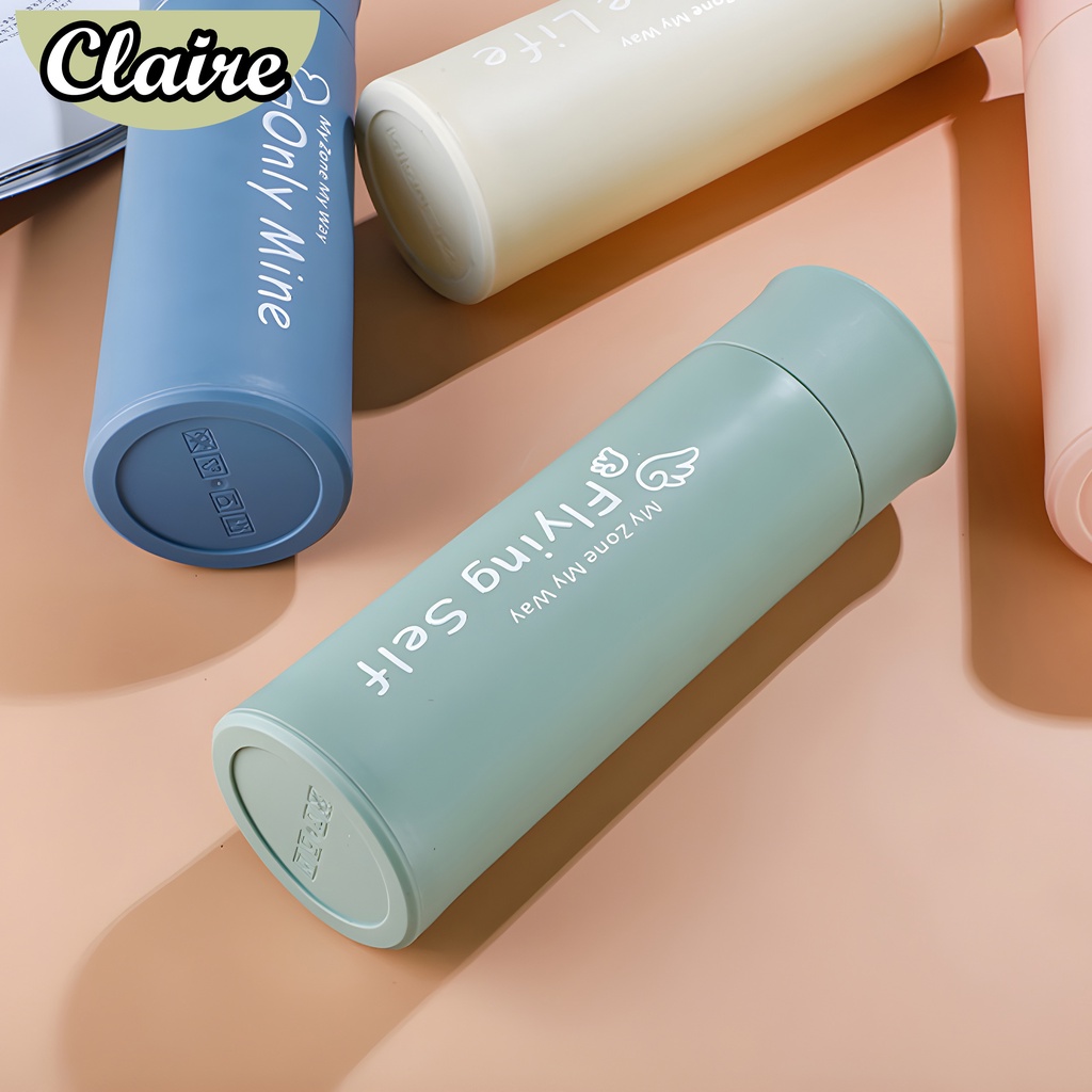 Botol Minum Kaca Luxury 400ml / Botol Minum Aesthetic cover plastik / Botol Minum BMK003