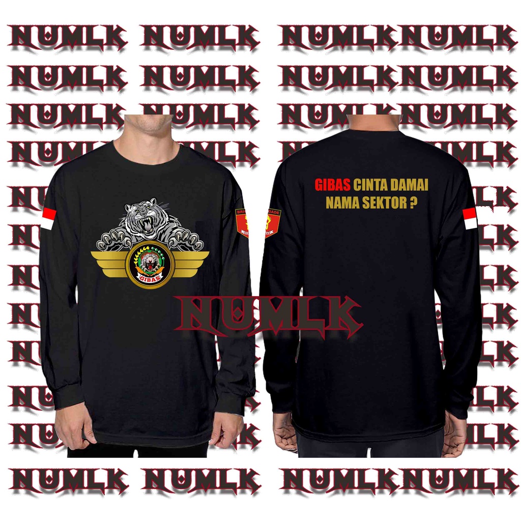 Kaos Ormas Gibas Cinta Damai