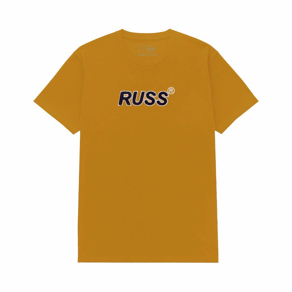 Russ.Co T-shirt Unisex Hold kuning | Kaos Pria | Kaos Wanita | T-shirt Distro | T-shirt Simple | T-S