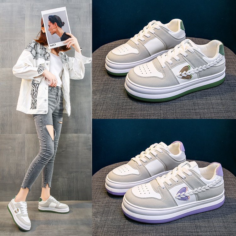 COD POS 1230  Sepatu Sneakers Wanita Import Premium Casual Sport