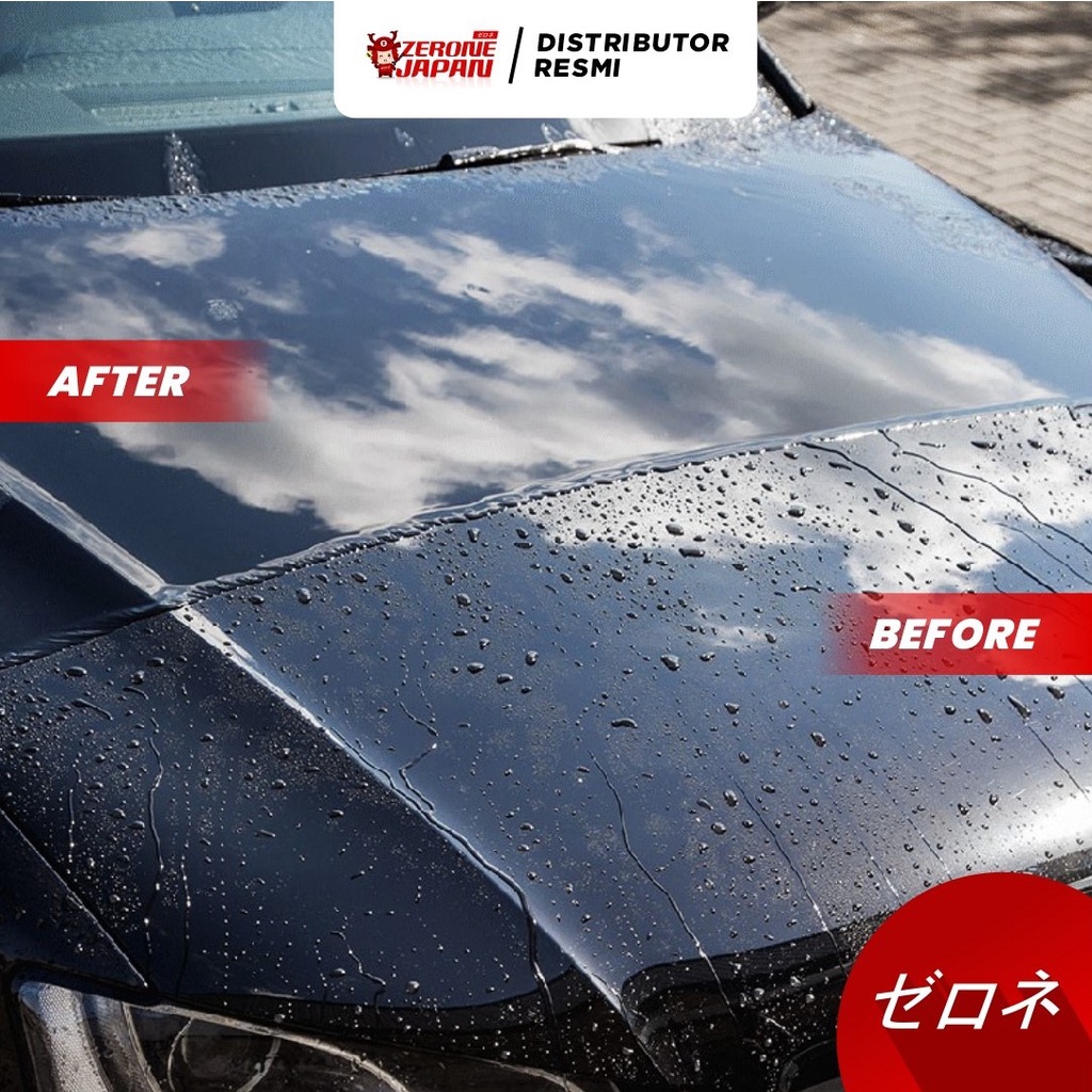 Pengkilat Body Mobil Zerone Instant Coating Kaca Efek Daun Talas