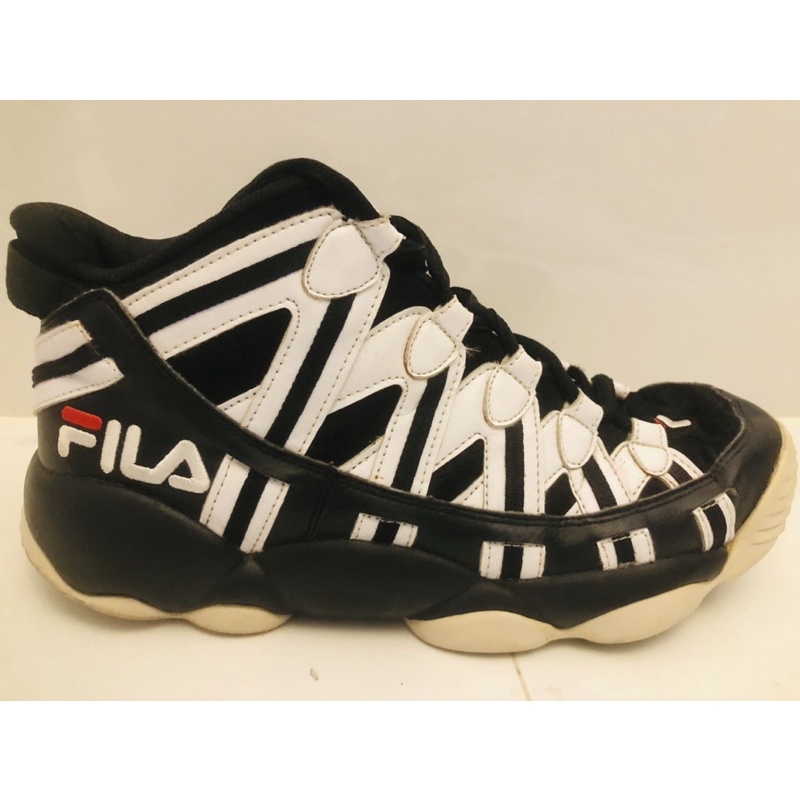FILA Spaghetti Mid Black/White no.42 (preloved)